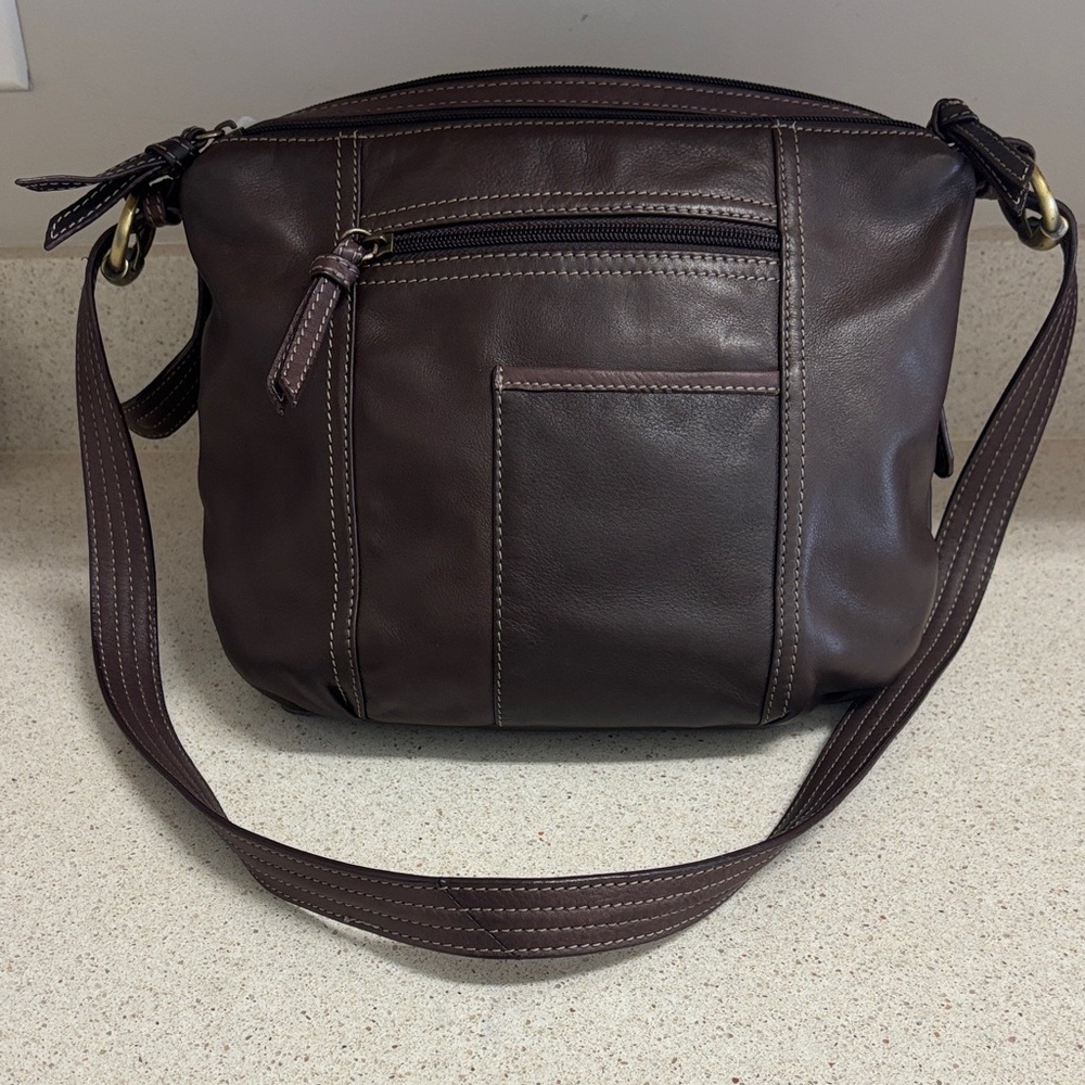 TIGNANELLO Brown Leather Hobo Bag 🤎🤎🤎
